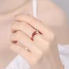 Adjustable Open Ring Women Men Vintage Koi Fish Design Copper Statement Jewelry Retro Boho Style