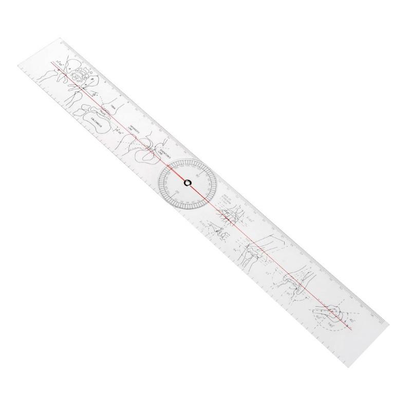 Goniometro Angolo 8 pollici Righello Medico Righello Articolazione Strumento Ortopedico Strumenti Plastica Squadretta