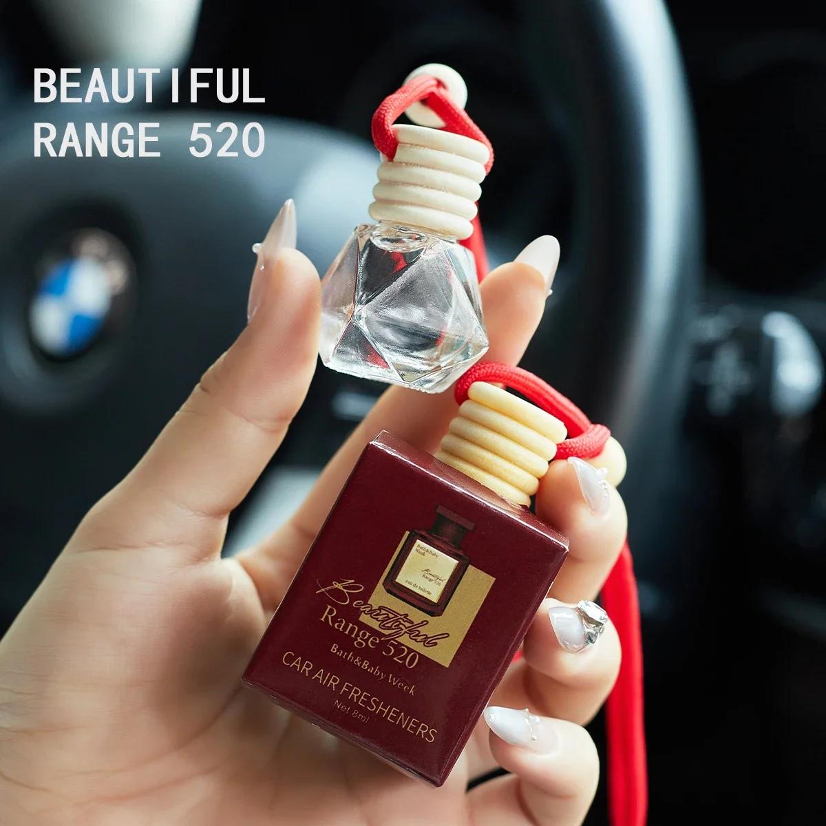 1pc 8ml Car Suspension Air Freshener, Cute Car Air Diffuser, Home Fragrance, Car Air Freshener Suitable for Wardrobes, Indoor An