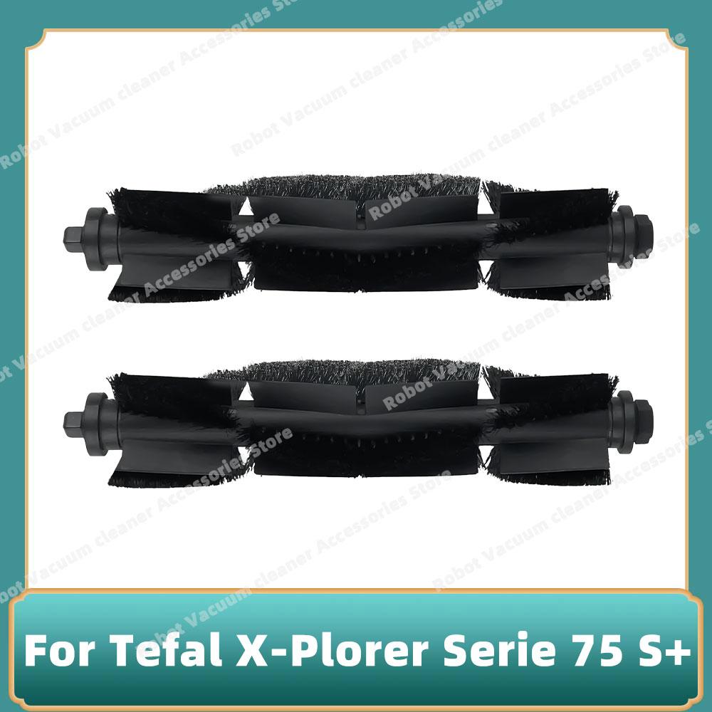 Compatible For Tefal Rowenta X-plorer Serie 75S RR8577WH / 75S+ RG8597W Roller Main Side Brush Hepa Filter Mop Cloth Parts