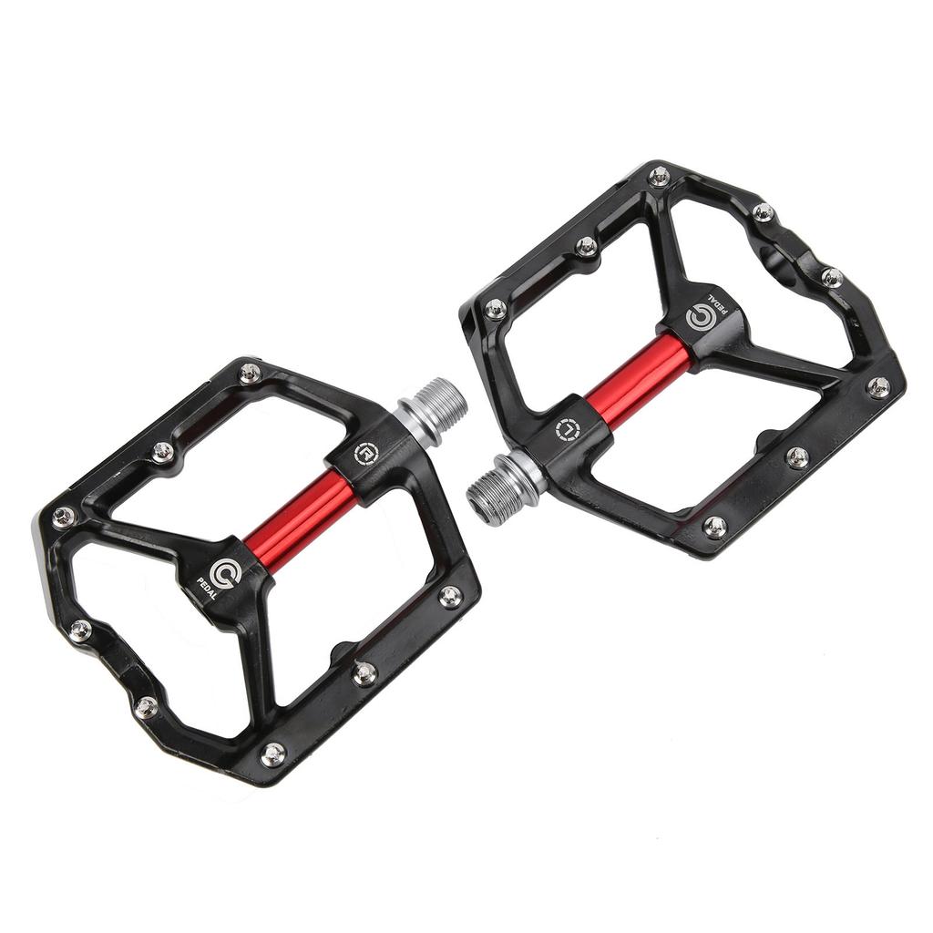 Yansıtıcılı Dayanıklı Yol Bisikleti Rulmanlı Pedallar CNC Alüminyum Alaşımlı Bisiklet Aksesuarları