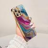 Watercolor Painting High-end Phone Case Electroplated Glass PhoneCase for iPhone 17 16 15 14 13 12 11pm Pro Plus Dropresistant