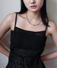 Rubati Marrakech Crochet Lace Apron Dress_Black