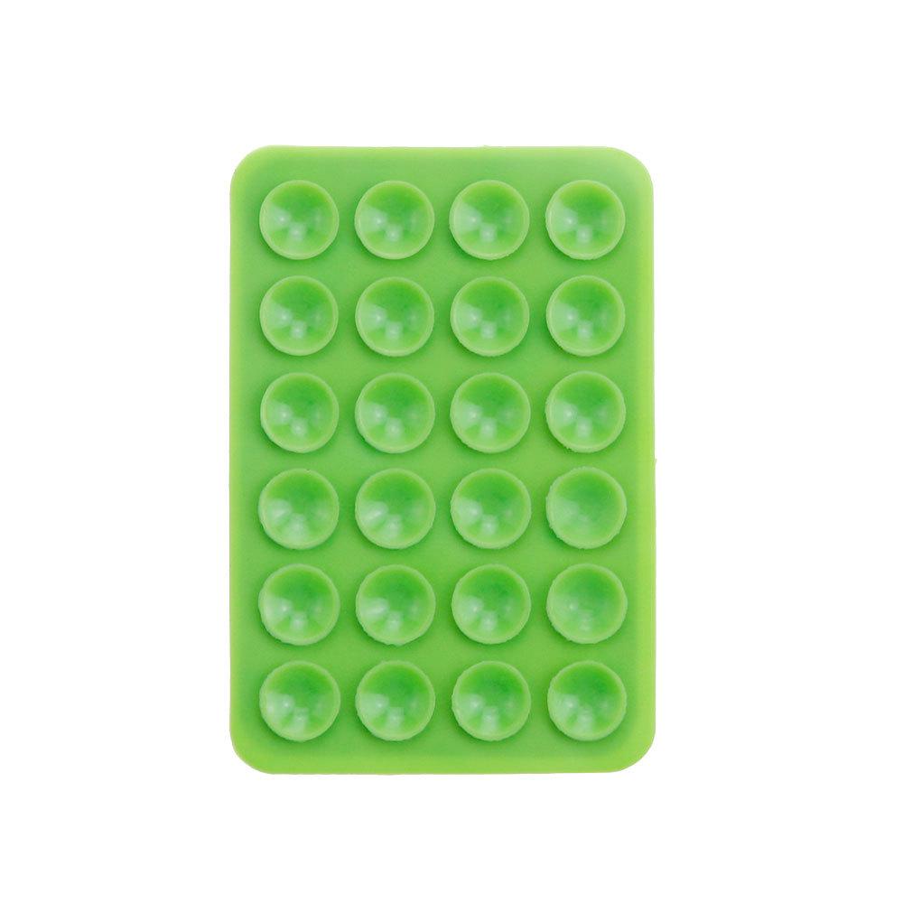 24-Piece Non-Slip Silicone Suction Cup Phone Holder with Adhesive
