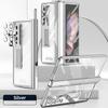 Shockproof Plating Full Protection Cases For Samsung Galaxy Z Fold4 5g Fold 4 Fold3 Fold 3 Tempered Glass S Pen Holder Coque