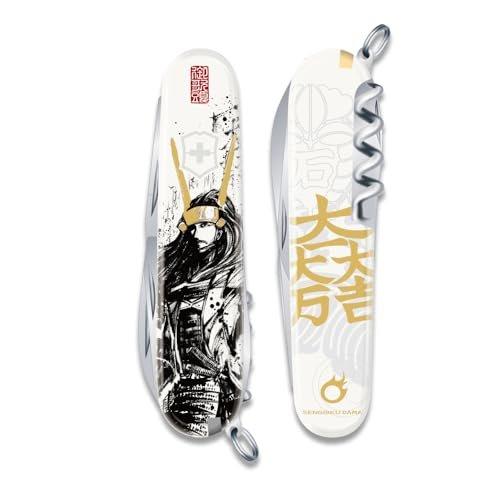 Victorinox Climber Sengoku Sumie Edition Uesugi Kenshin Multi-Tool 14-Function Swiss Army Knife with Paulownia Box
