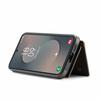 DG.MING M6 Series For Samsung Galaxy S25 FE Case Magnetic Wallet PU + PC + TPU Phone Cover