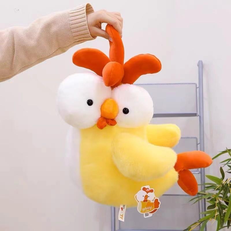 Cute Chicken Plush Toy Original Snotty Bear Design Fluffy And Adorable Perfect Birthday Gift For Girlfriend 20cm