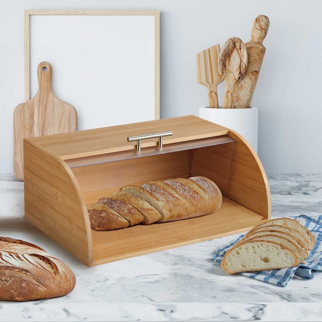 BAMBOO BREAD BIN KLAUSBERG KB-7874