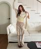 Lonkeu Color Cotton Wide Pants (Beige)