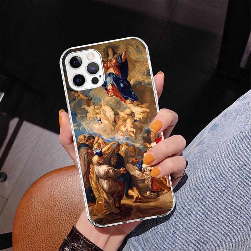 Renaissance Art Painting Phone Case For iPhone 17 Air 16 Pro Max 16E 15 + 14 Plus 11 12 13 Mini 7 8 SE Gift Print Cover Fundas 1