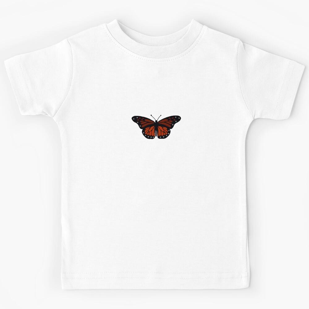 red butterfly monarch Kids T-Shirt 120