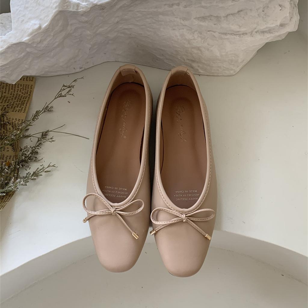 Fashion Bailamos Women Brand Ballet Shoes Fashion Bow In Autumn 2025Pregnant Women's Flats Casual Women's Dress Shoes Mujer