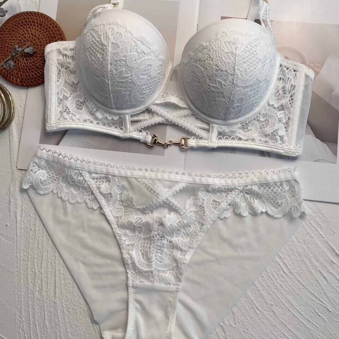 

Сексуальное кружевное нижнее белье женское маленькая грудь показывает большое собирающее нижнее белье плотно прилегающее к груди против отвисания верхняя поддержка нижнее белье 70B белый