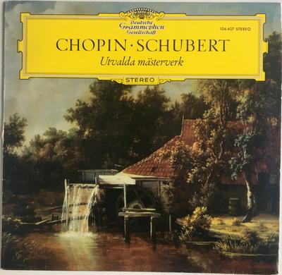 LP Record FRÉDÉRIC CHOPIN · FRANZ SCHUBERT /  - Utvalda Mästerverk 104407 Deutsche Grammo 1965 Sweden Classical Used