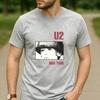 Vintage U2 War Tour Graphic T Shirt Unisex Cotton Short Sleeve Rock Band Music Fans Casual Tee Holiday Present