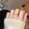 Heart Ring: Gold-Plated Brass Index Finger Ring, Simple Couple Design - Perfect Qixi Festival Gift for Girlfriend