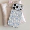 Full screen blue and white flowers are suitable for iPhone17 soft case sticker mobile phone case 15pro/16/13 advanced 14pro.