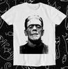 Cool Tshirt Summer Unisex and Women Loose Breathable Tshirt Top Frankenstein Tshirt Halloween Horror Movie Cult Classic Movie