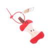 1Pc Plush Cartoon Bone Key Chain For Women Cool Cute Creative Funny Apple Core Fashion Pendant Key Ring Accessories Gift