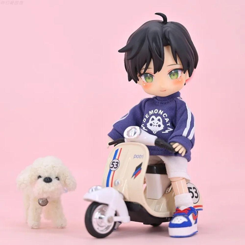 Dress Up OB11 Clothes Handmade Obitsu11 Outfit Girls Gift Doll Hoodie Shorts  1/12 Bjd