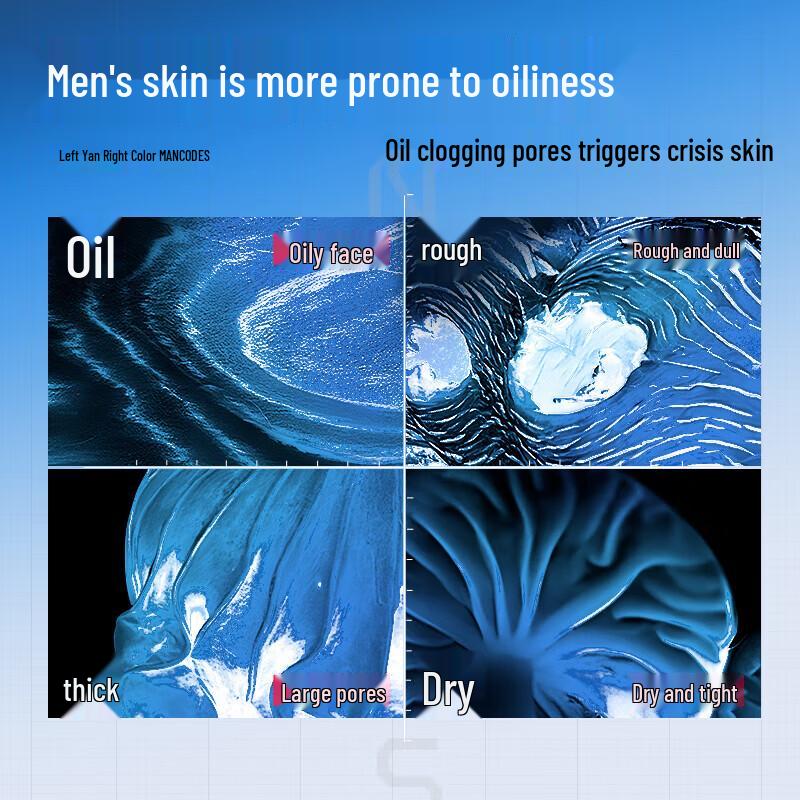 ZOYOS Men's Oil Control Cleansing Duo