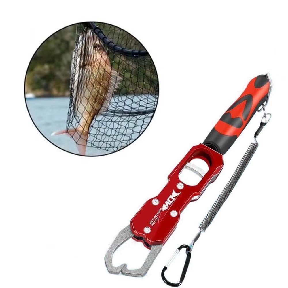 Aluminum Zinc Zinc Alloy Fishing Lip Grip Long Handle Fishing Beak Grip Fish Controller  Recover Line