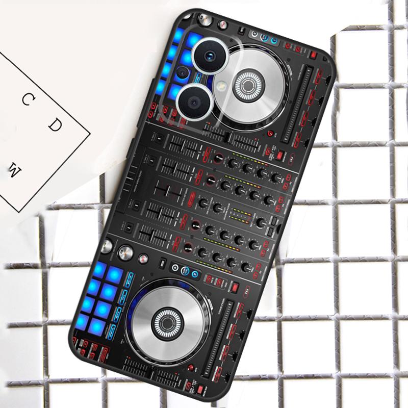 DJ Mixer Deck Controller Phone Case For OPPO Reno 8T 7 8 Lite 14F 14 13 12 11 F 10 Pro OPPO Find X8 X6 X5 X9 Pro Cover