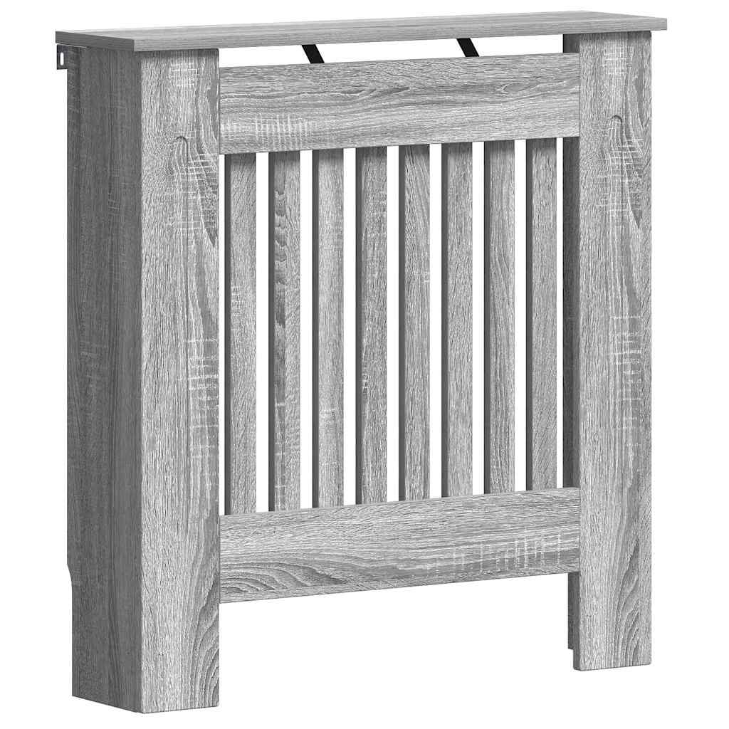 Radiator Cover Grey Sonoma 78 x 19 x 81.5 cm