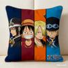 Jednodílný povlak na polštář s potiskem oblíbené postavy z anime Fanoušci Anime Dekorativní povlak na polštář do ložnice, obývacího pokoje a pro anime nadšence