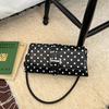 Women S Polka Dot Small Square Bag Fashion Shoulder Handbag For Work Commute