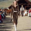 European & American 2025 Leopard Print Long-Sleeve Autumn Dress