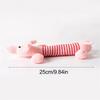 New Crocodile Soft Shell Plush Dog Toys Outdoor Play Interactive Squeaky Dogs Toy Sounder Sounding Paper Chew Tooth Toy