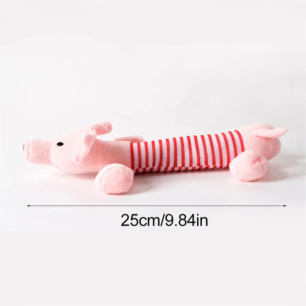 New Crocodile Soft Shell Plush Dog Toys Outdoor Play Interactive Squeaky Dogs Toy Sounder Sounding Paper Chew Tooth Toy