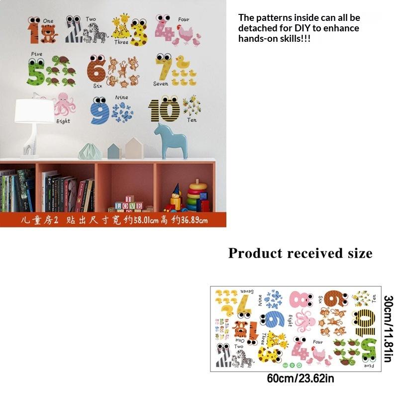 Child-Friendly Vietnamese Alphabet Decals for Vibrant Learning Environment