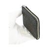 Inden-ya Inden Coin Case F-Coin Case 08 Deer Leather Black Base X Black Lacquer Tortoiseshell Pattern 1008-01-003