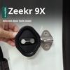 Fit For ZEEKR 9X 2025 Car Specialized Modified Car Door Lock Cover Protective Rust Proof Interior Auto Decoration