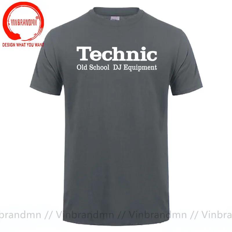 New Summer Classic T Shirt Technics Old School Dj Equipunisext Tshirts Graphic Clothing Short Sleeves Tshirt Cotton Tops Tee Shirt