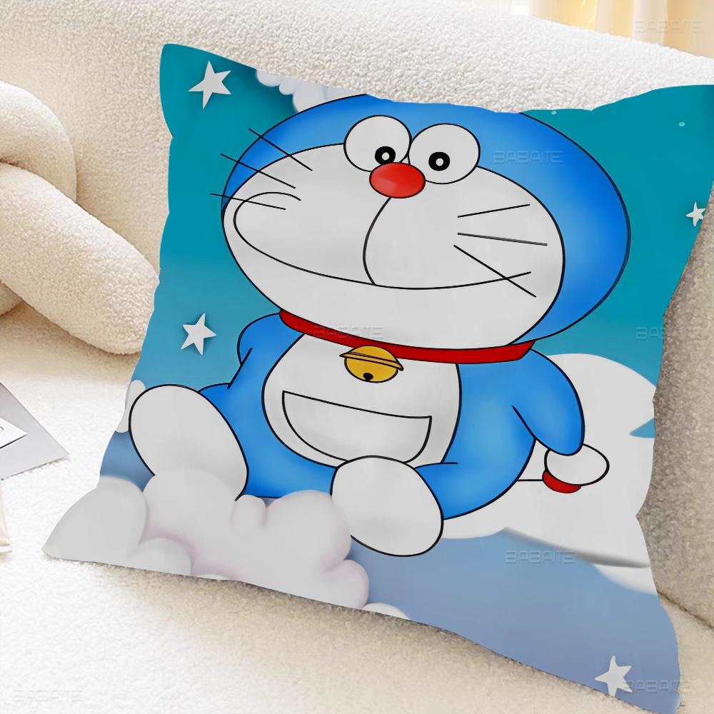 D-Dorae-monS AMINE Personalized Picture Text Home Decorative Pillows Household Gifts 45x45cm