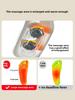 Ergonomic Electric Mini Foam Foot Massager Leg Calf Muscle Relax Circulation for Home Office Work Hot Compress Shiatsu Kneading