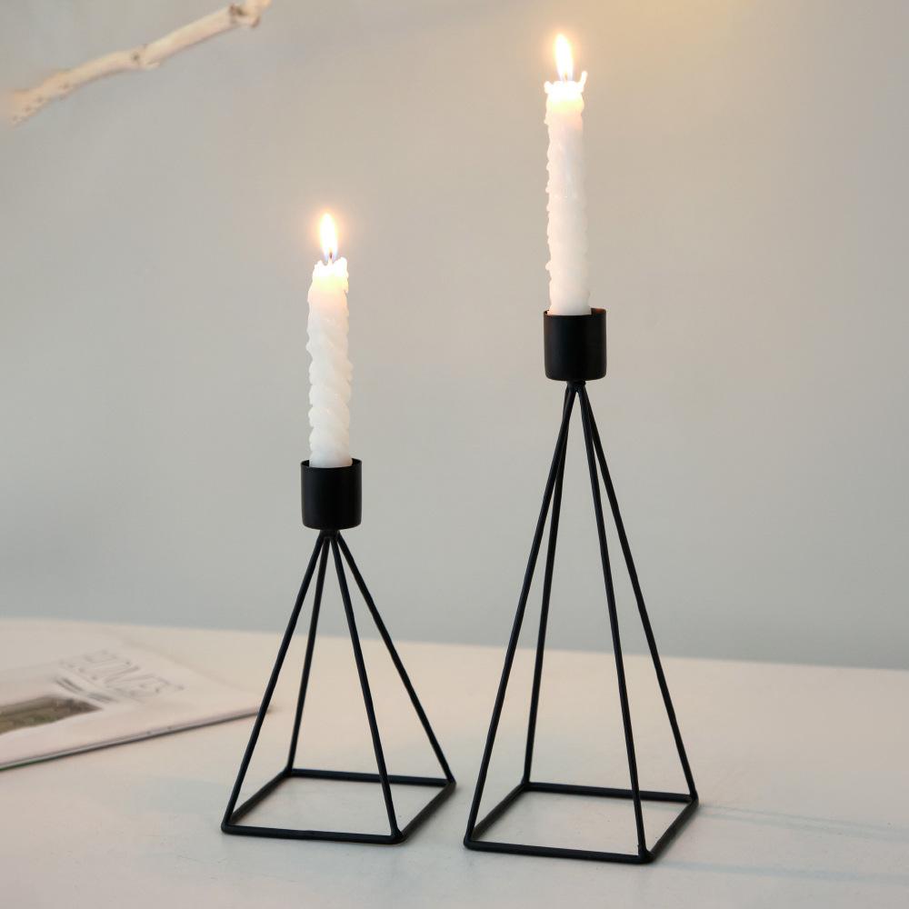 Creative Candlestick Restaurant Home Desktop Romantic Decoration Christmas Candlestick Living Room Ornaments
