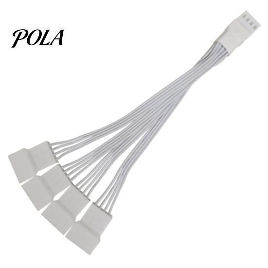 Fan Adapter Cable PWM Splitter 4 Pin Computer CPU Extension PC Power 1 to Converter