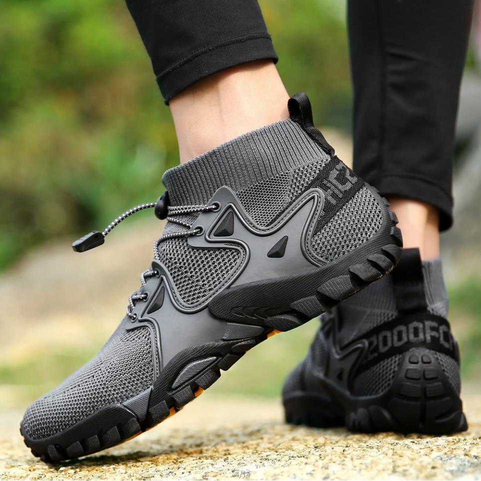 36-47 Unisex móda Outdoorová turistická obuv Lehká létající tkaná prodyšná plážová obuv Potápěčská obuv