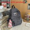 Casual Girl Backpack With Embroidery For Travel And School Use