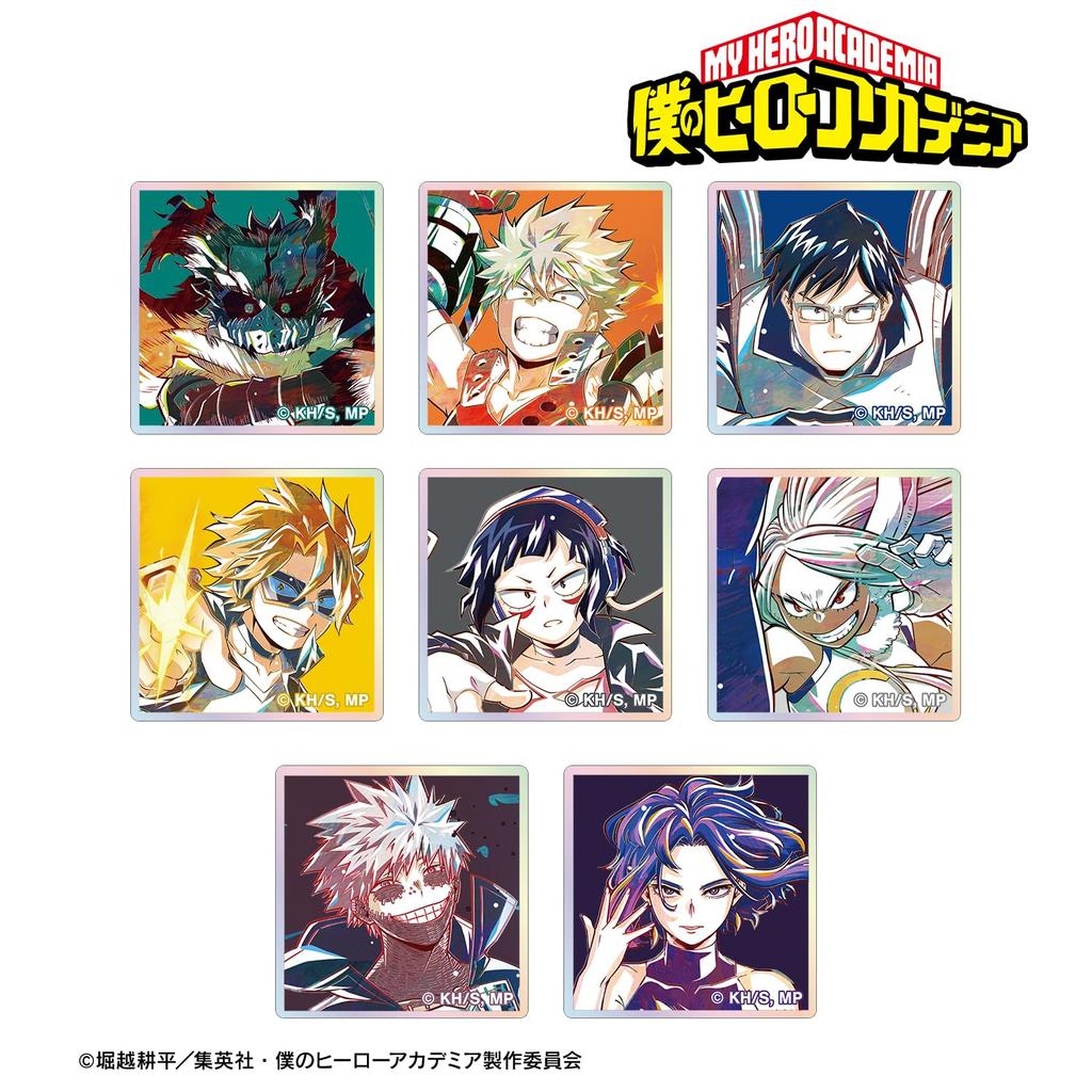 TV Anime Hero Trading Ani Art 8 Aurora Acrylic Tile B Box "My Academia" Vol. Ver. 8-Piece