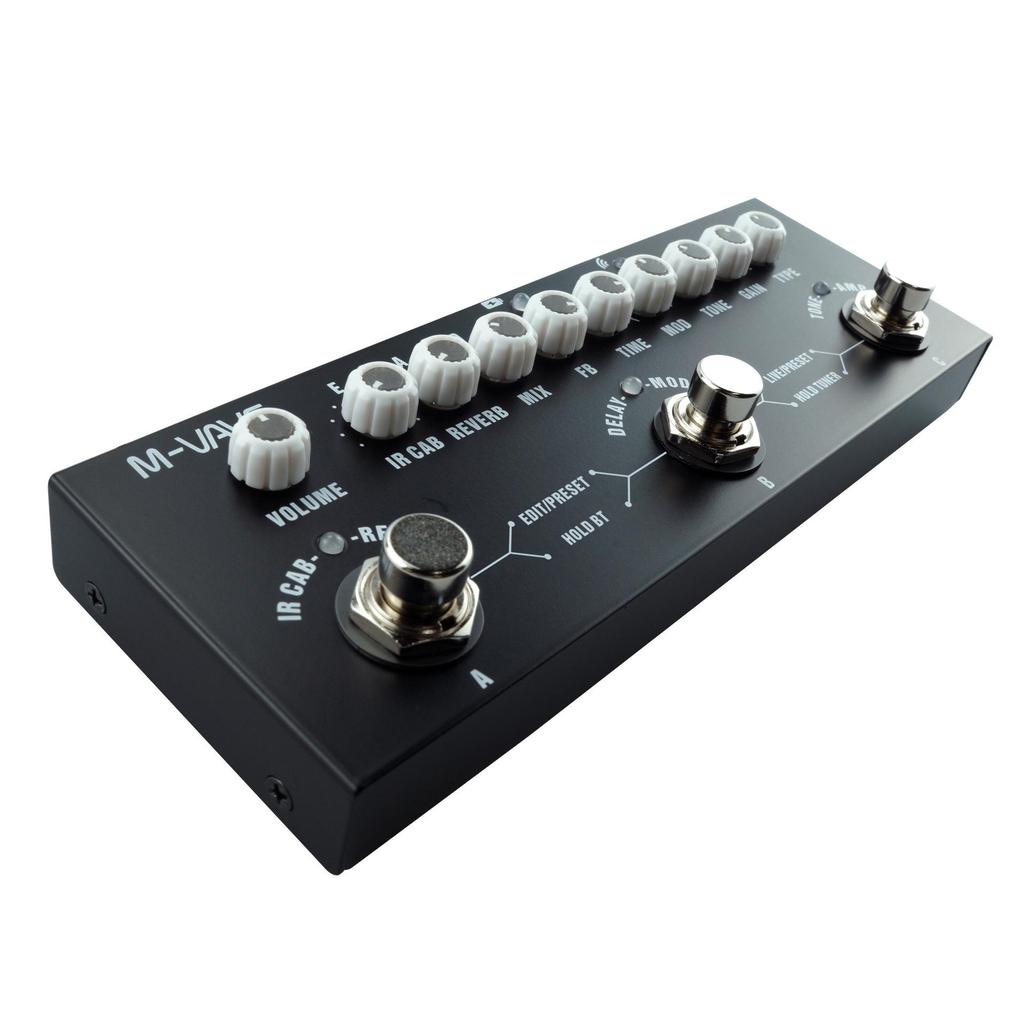 M-VAVE Cube Baby Multifunktionales E-Gitarren-Effektpedal - Trendiger Mini-Bestseller für Rockgitarristen