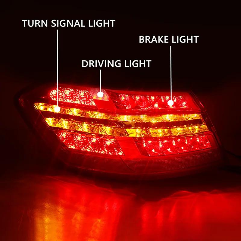 For Mercedes-Benz E Class LED Tail Light Car Signal Lamp Assembly W212 E200 E220 E250 E300 E350 E400 E500 2009-2013 (EU Version)