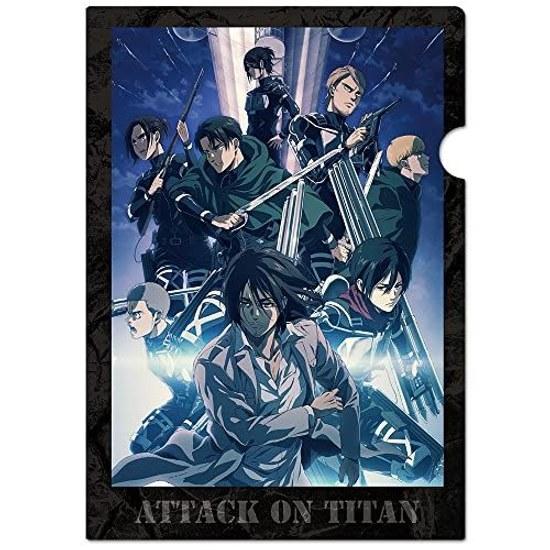 Attack on Titan Clear File W Key Visual Second Edition