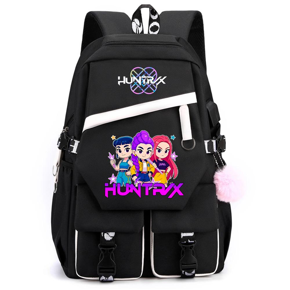Anime Printed Large Capacity Backpack for Teenger Student Girl Boy Schoolbag Bookbag Women Waterproof Travel Bag Gift
