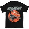 SCORPIONS Band Lightning Red Shirt Classic Black Unisex S-4XL